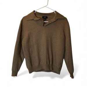Brooks Brothers Olive Brown Wool Sweater